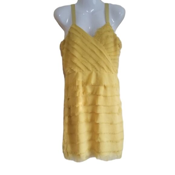 Arden B Dresses & Skirts - Arden B Yellow Cocktail Dress Sz Small
